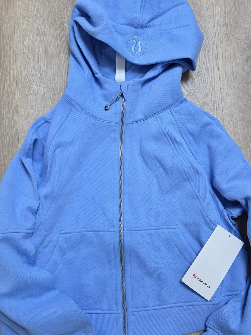 lululemon athletica Kids' Blue Full-Zip Hoodie